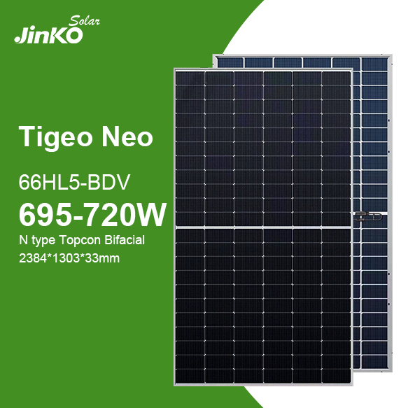 Venta Caliente Marca Principal Jinko Solar 650W 645W 640W 635W 630W Panel Solar para Proyecto Solar a Gran Escala