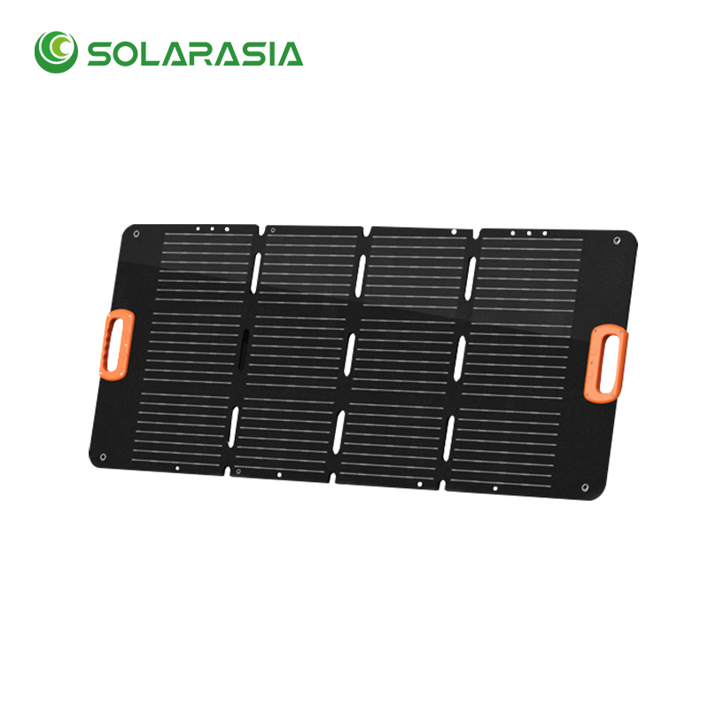 2024 Producto Caliente 200W Panel Plegable Monocristalino Solarasia Paneles Portátiles para Cargar Panel Solar para el Hogar