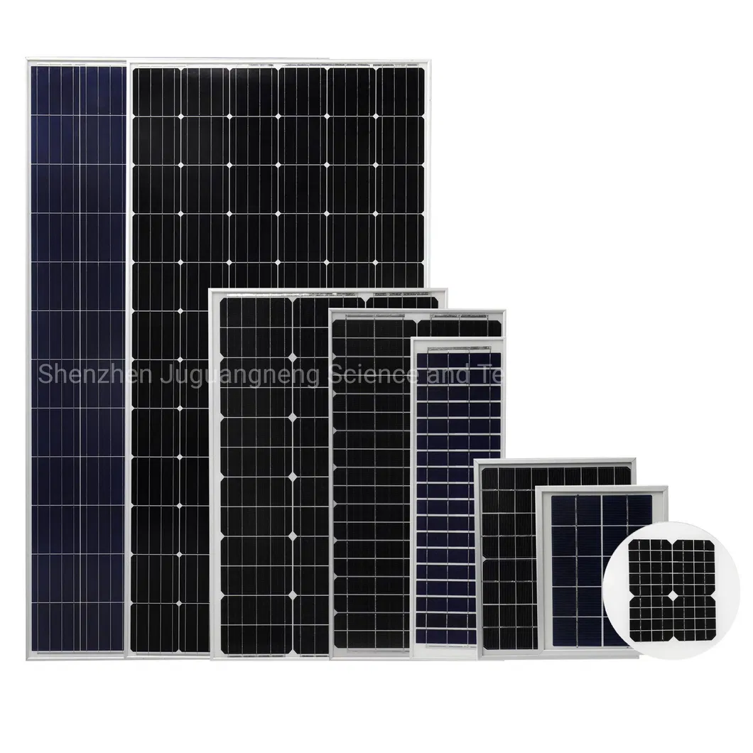Panel Solar de Vidrio para Techo Residencial de Barco Marino