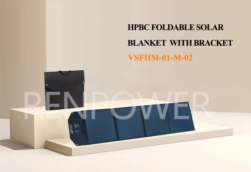 100W Panel Solar Plegable Inteligente MPPT - Control por APP & 98% Eficiencia Energética para Conductor de RV/Camión