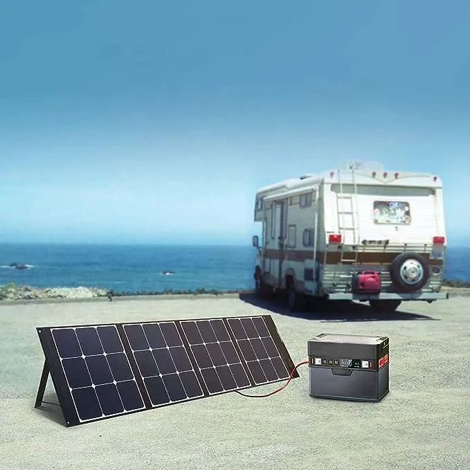 Control por APP Panel Solar Plegable Inteligente MPPT