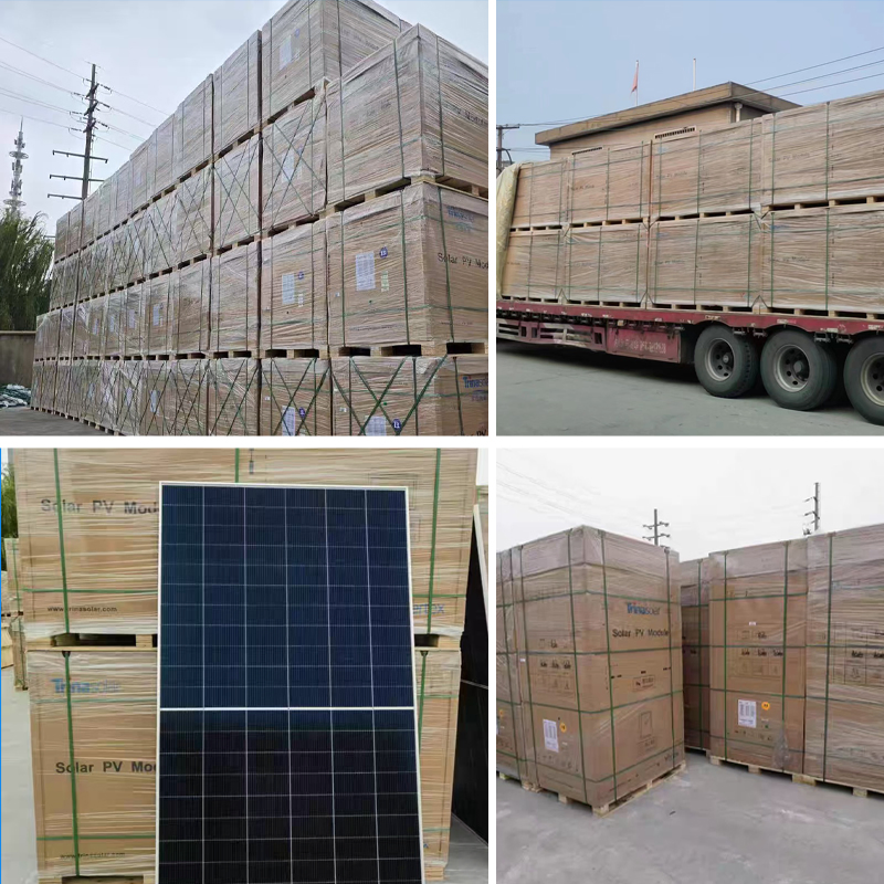 Trina Buen Precio 23.3% Eficiencia de Panel Solar 600W 630W para Uso Residencial