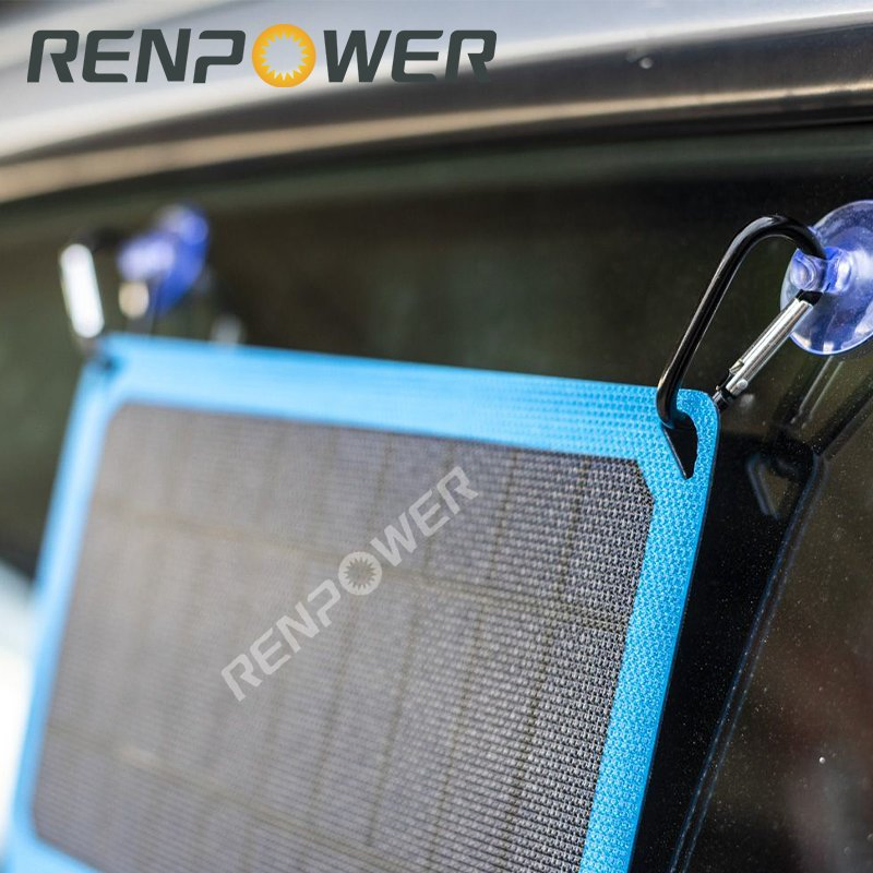 10W/20W/30W Panel Solar USB ETFE Impermeable Portátil para Powerbank de Teléfono Móvil Reloj Inteligente