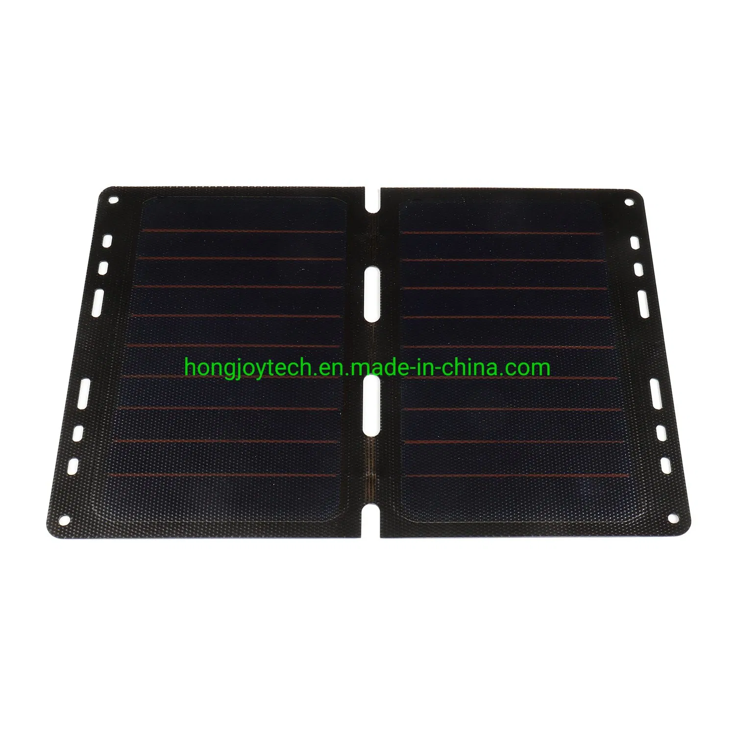Tamaño de papel grande, energía potente, dispositivos móviles al aire libre 21W 28W panel solar plegable de PV de cristal único laminado para mascotas con controlador solar MPPT de salidas duales