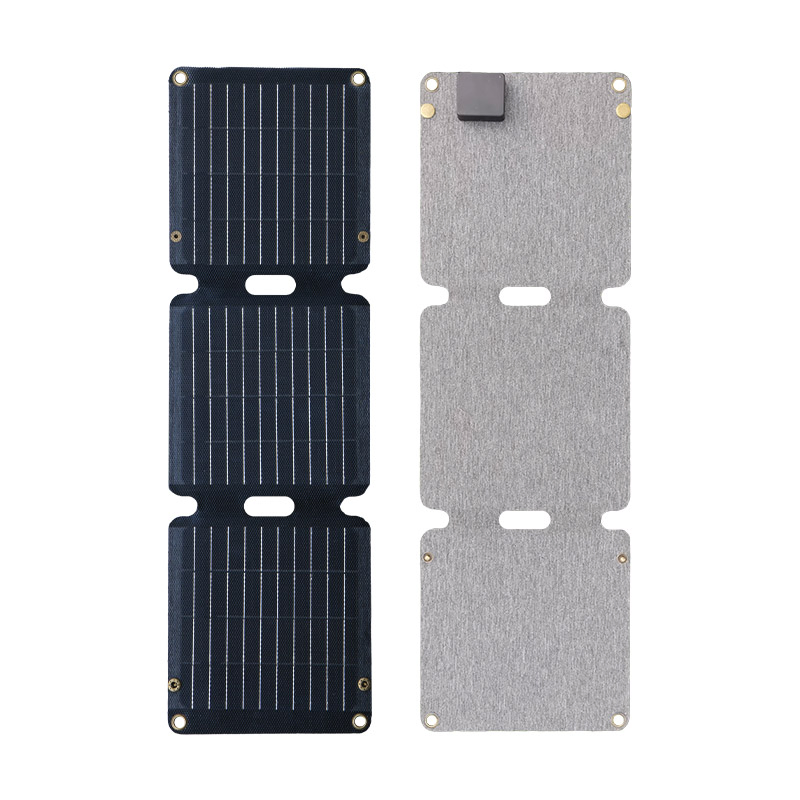 Cargador Solar Portátil: Panel Plegable Compacto para Teléfonos Inteligentes