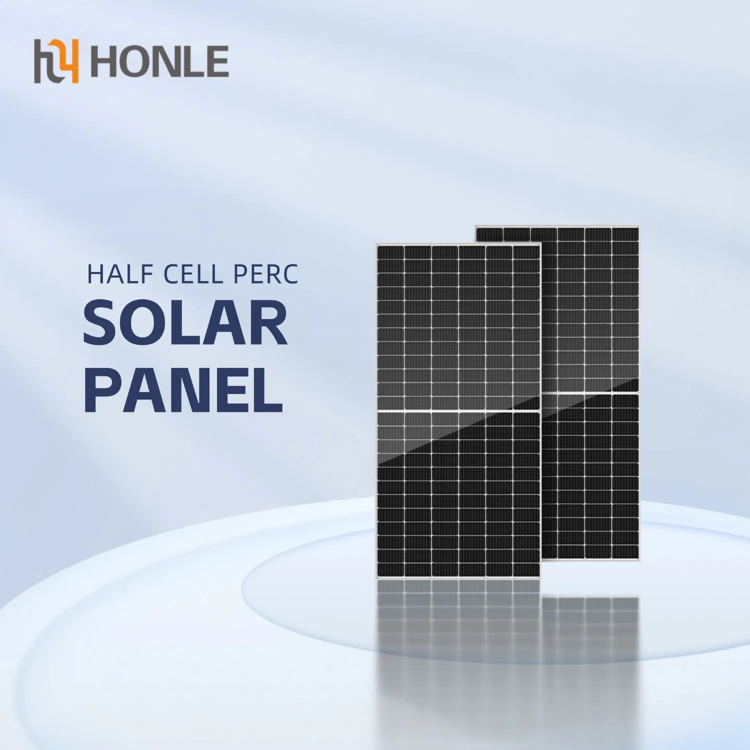 Módulo Solar Fotovoltaica 300W 400W 500W 600W de media celda Panel solar PERC