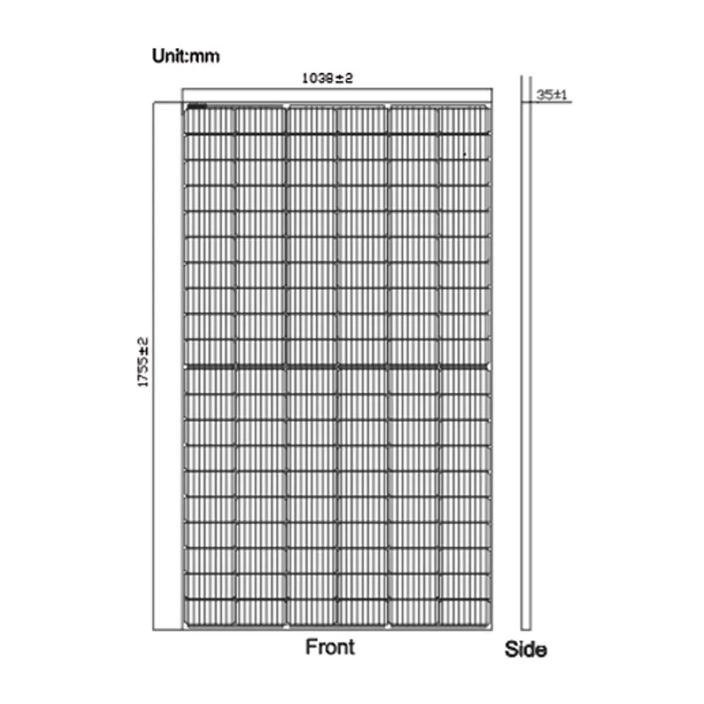 Chisage Power Tier 1 Fábrica de Paneles Solares de Marca 360W a 550W, Máxima Calidad Super, Línea de Producción Automática, Celdas Monocristalinas y Policristalinas 120
