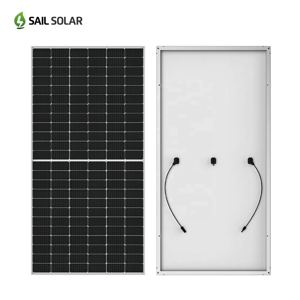 Paneles Solares Fotovoltaicos Monocristalinos de Uso Comercial 450W 455 Watt 460W 465W 470W de China