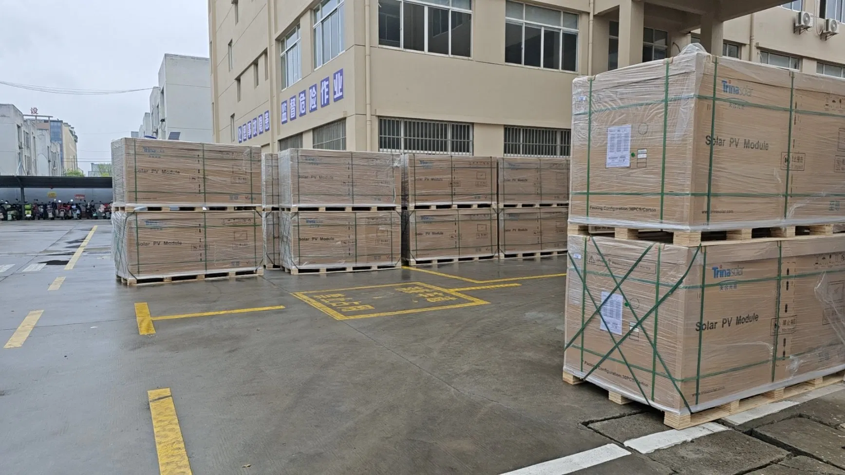 Aioties 450W Panel Solar para Gran Escala de Granjas Solares