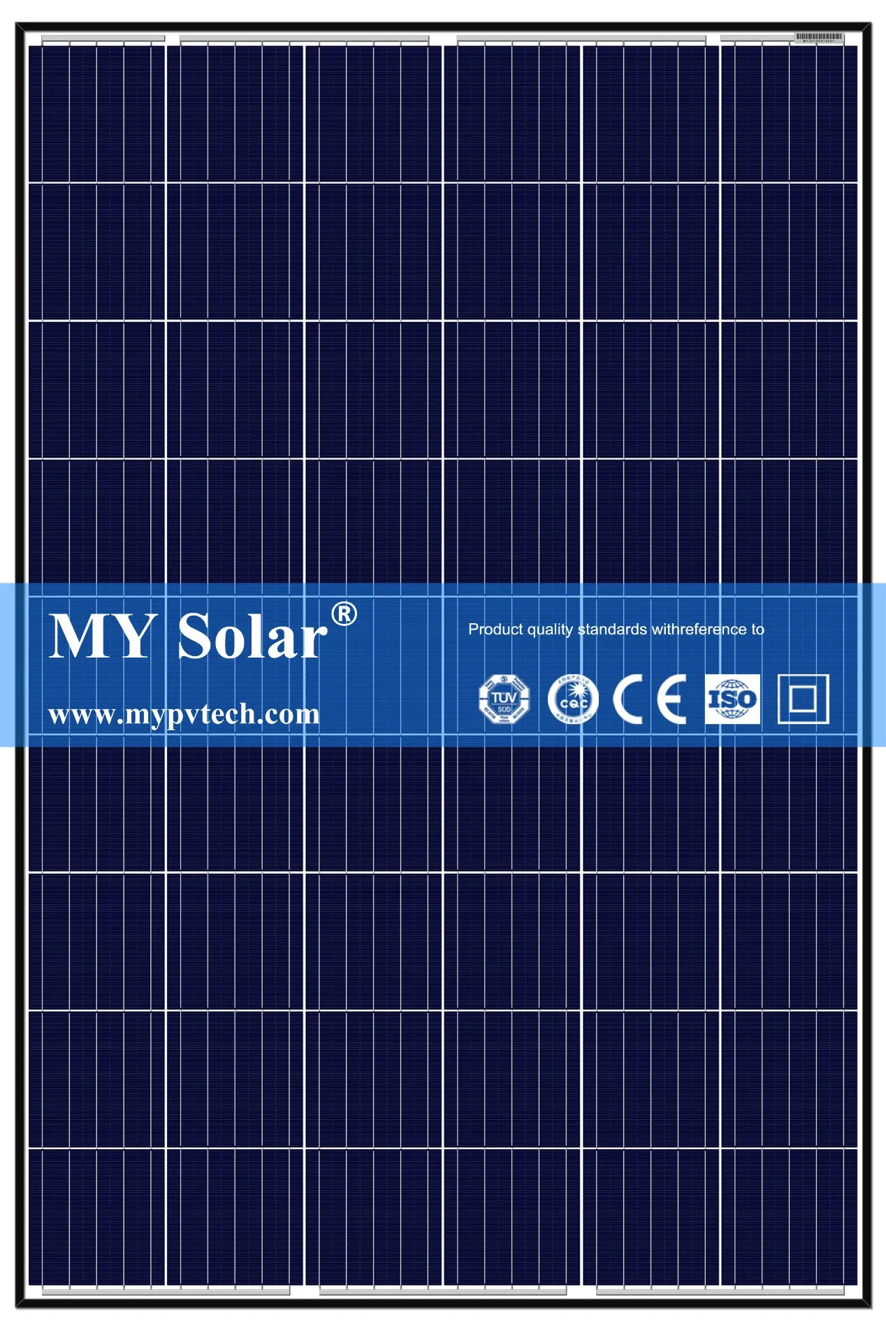 Panel Solar Policristalino de Alta Calidad 270W con TUV, CE, SGS