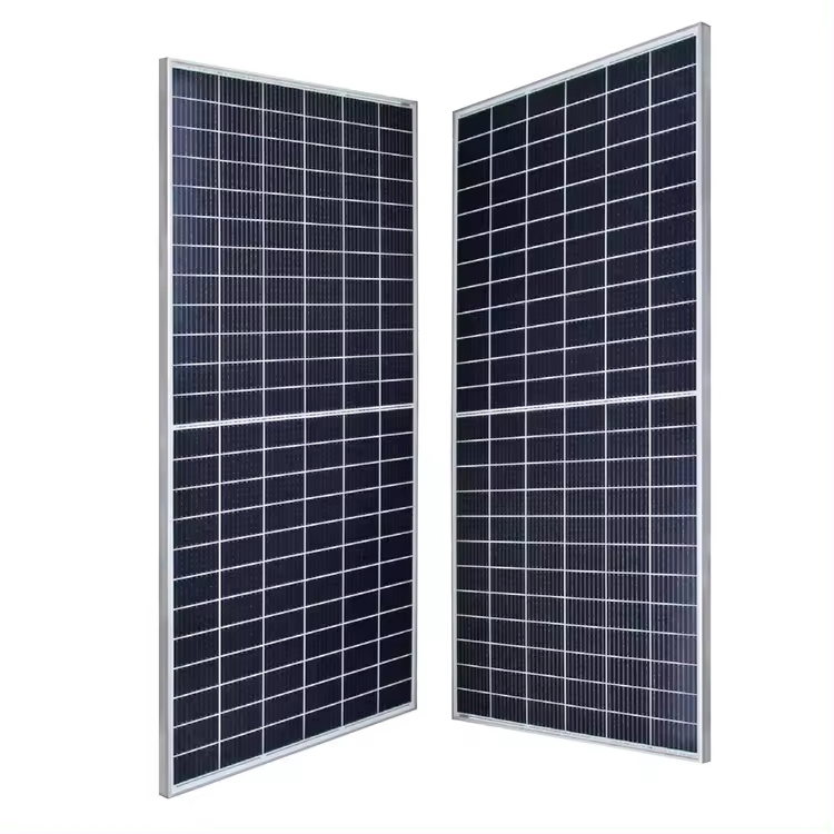 580W Instalaciones de Paneles Solares Monocristalinos para Techos Industriales