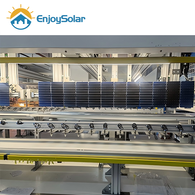 440W Panel Solar Bifacial Pequeño Todo Negro 440W Costo de Paneles Solares Flexibles para Toda la Casa