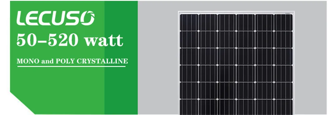 Precio del Panel Solar Monocristalino Half Cell 400W 450W 500W 540W 550W