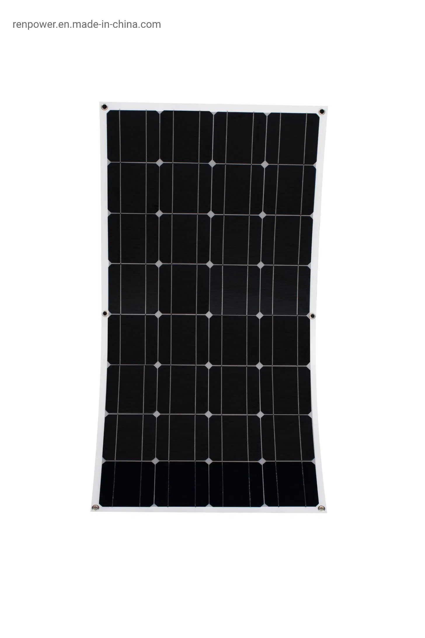 Panel Solar Flexible Impermeable 100W 120W 150W 180W Panel Solar Flexible de Techo de Película Delgada
