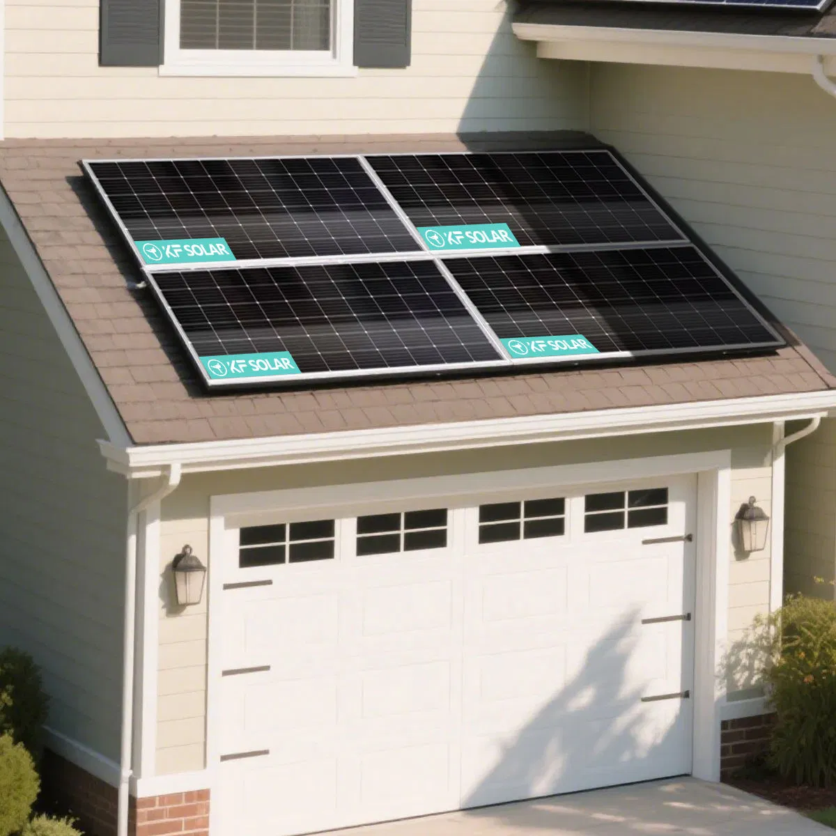Panel Solar de Silicio Monocristalino de Grado Comercial Kf 300W