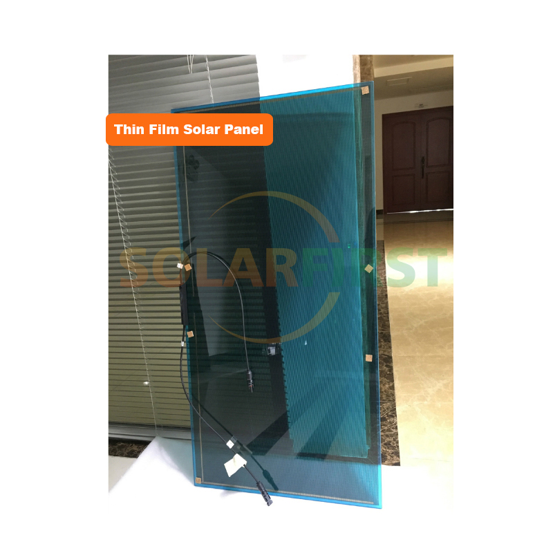42W 72W 94W 60% 70% Panel Solar de Película Delgada de Cdte Transparente