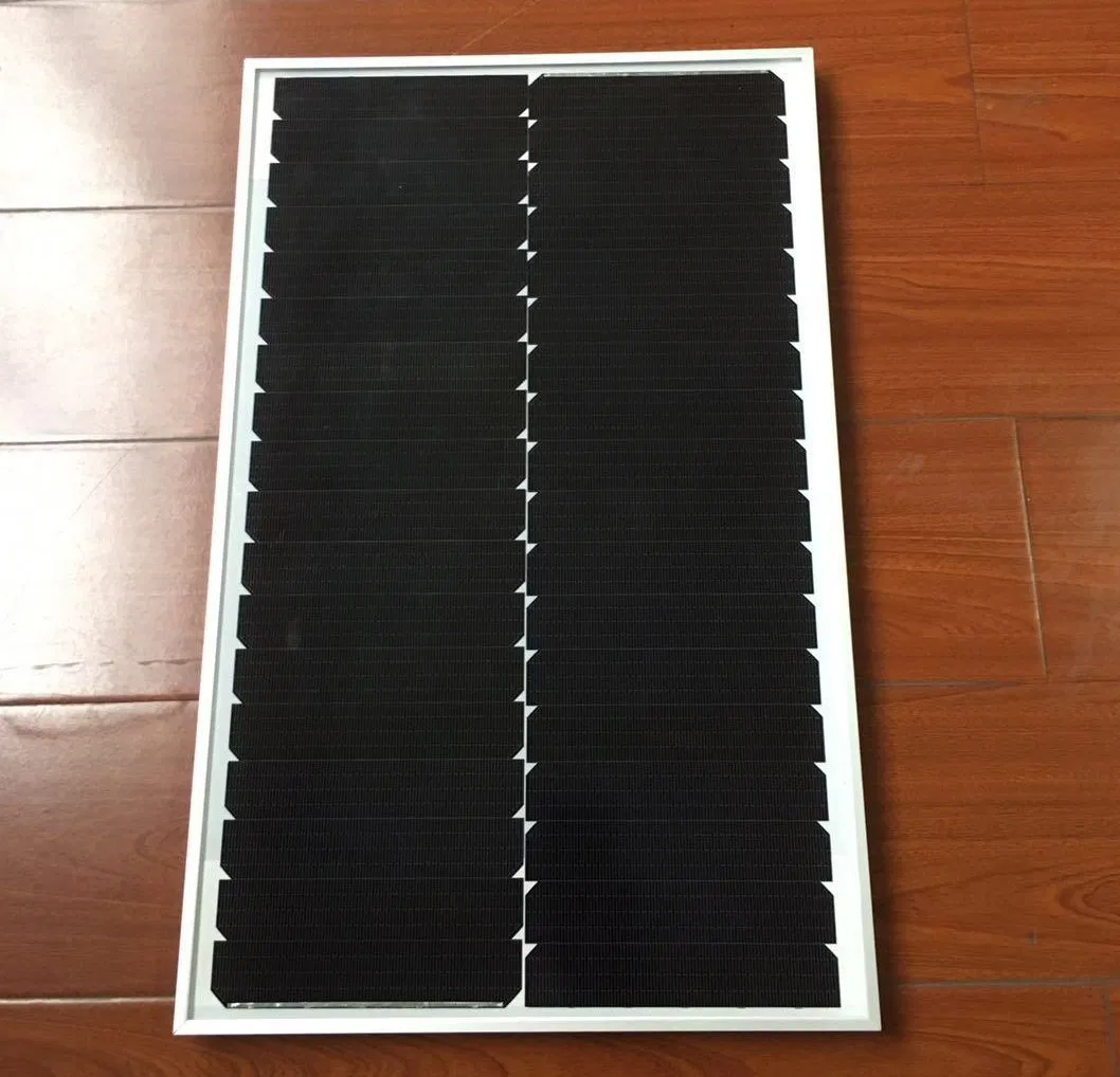 Tejas Solares Celda 40W Panel Solar Mono para Luz Solar Callejera Sistema Solar Fuera de la Red