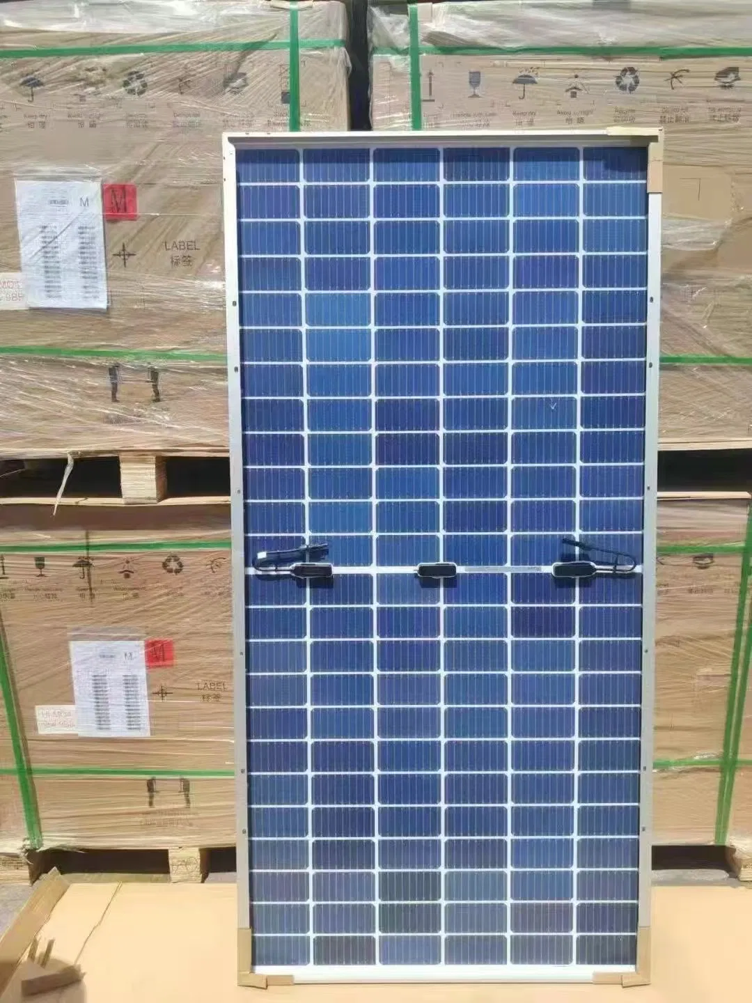 Mypvtech 700W 710W 720W 725W Panel Solar Monocristalino de Alta Eficiencia Módulo Solar para Uso en Hogar, Granja y Comercial