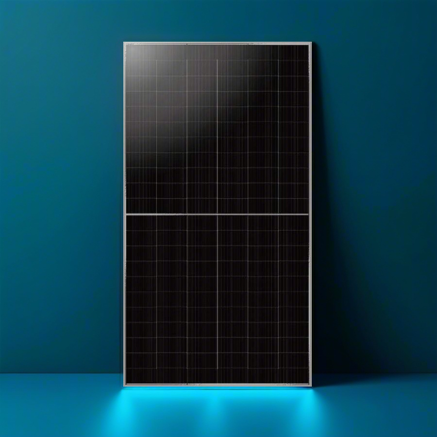 700W-720W Módulo de Panel Solar Bifacial de Alta Potencia para Plantas Solares Comerciales e Industriales