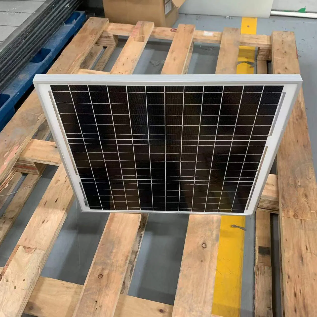 Tejas Solares Celda 40W Panel Solar Mono para Luz Solar Callejera Sistema Solar Fuera de la Red