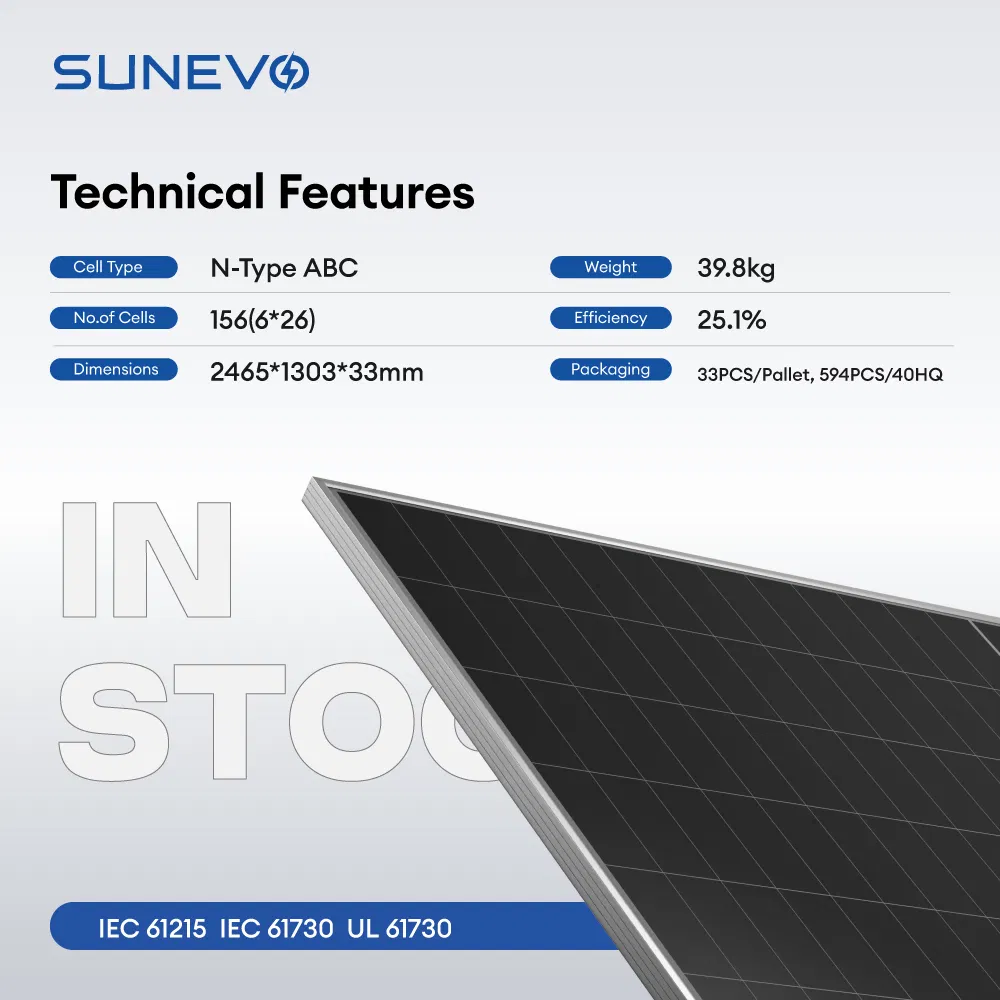 Venta al por mayor de fábrica 750W 800W 805 vatios panel solar bifacial con vidrio dual celda N tipo ABC para el desarrollo de gran escala de granjas solares utilitarias