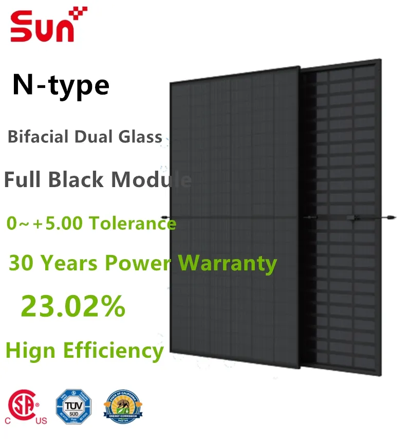 Panel PV Todo Clima 445W - Adecuado para Proyectos Solares Residenciales e Industriales