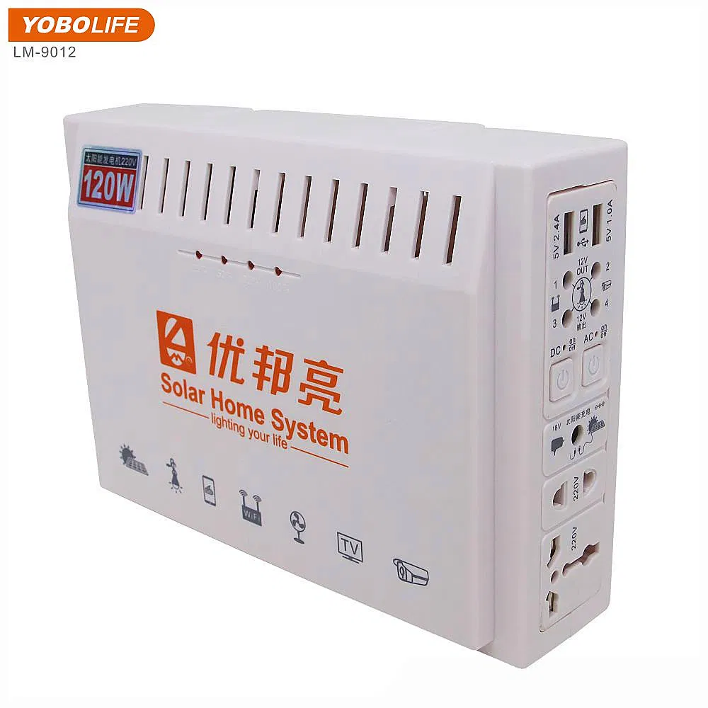 Lm-9012 Alta Eficiencia fuera de la Red 120W Panel Solar para Camping al Aire Libre para Sistema de Energía Solar Móvil y Portátil