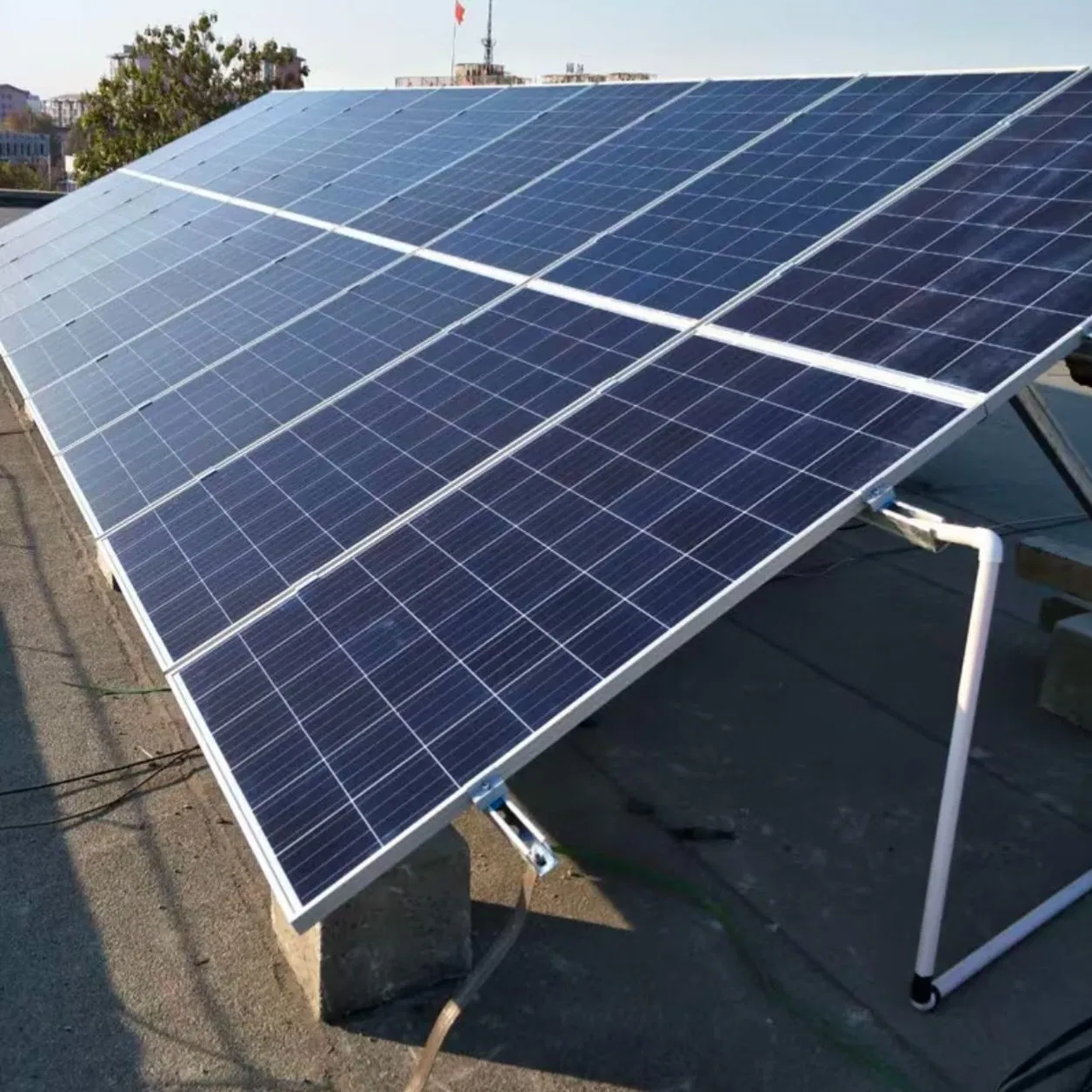Panel Solar Enmarcado de Grado Industrial de Alta Resistencia y Anticorrosión