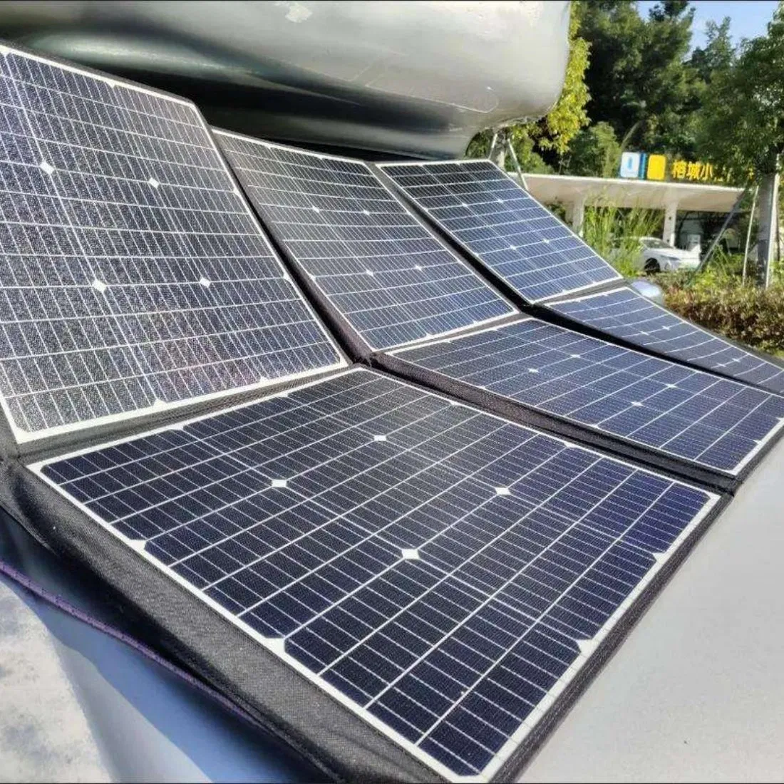 21.7% Alta Tasa de Conversión Equipo Fotovoltaico a Prueba de Agua con Marco de Aluminio para Instalación Solar en Casa Fuera de la Red