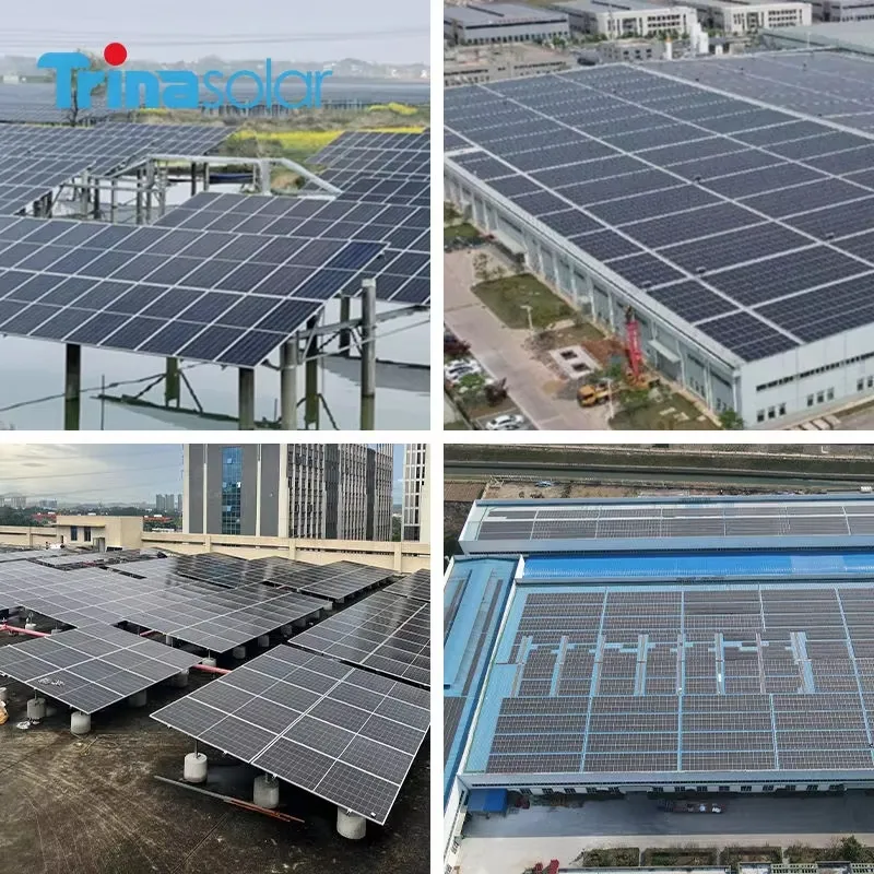 Módulos Solares Monocristalinos N Tipo Bifaciales Trina Vertex N Tsm-Neg21c. 20 715-740W para Proyectos Solares a Gran Escala
