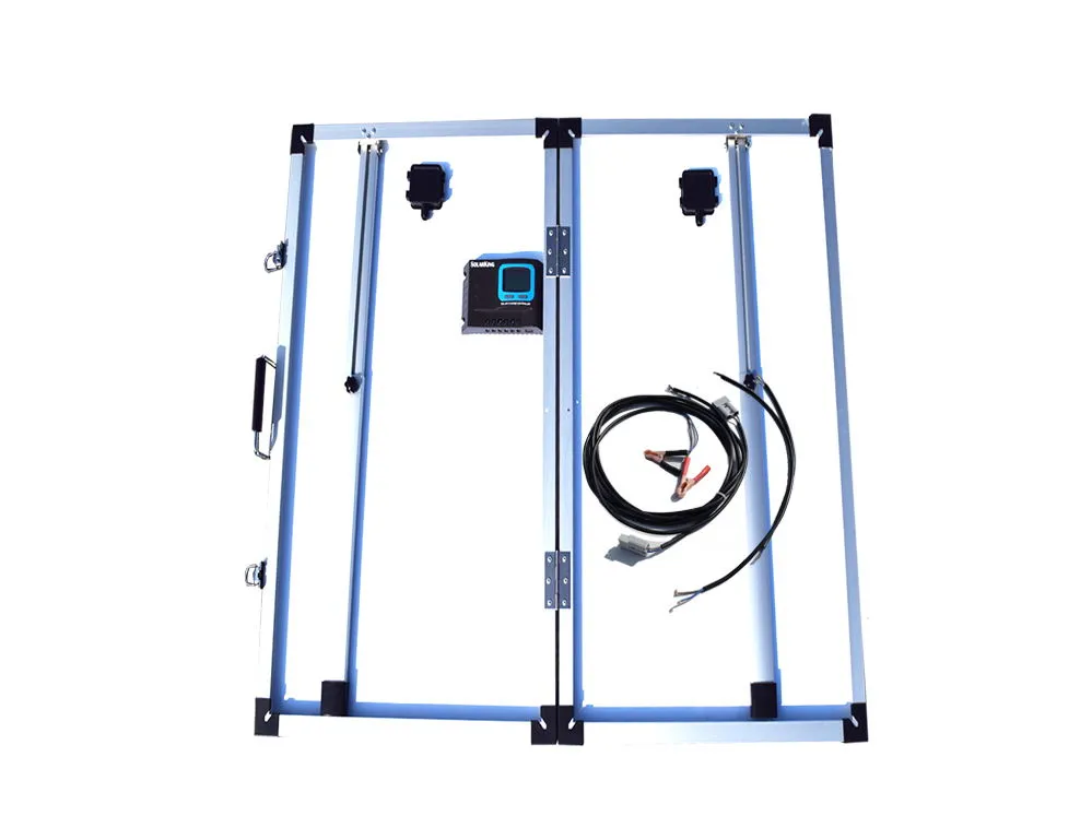 120W Panel Solar Mono Cristalino Plegable Módulo PV Sistema de Energía de Batería Original de Fábrica
