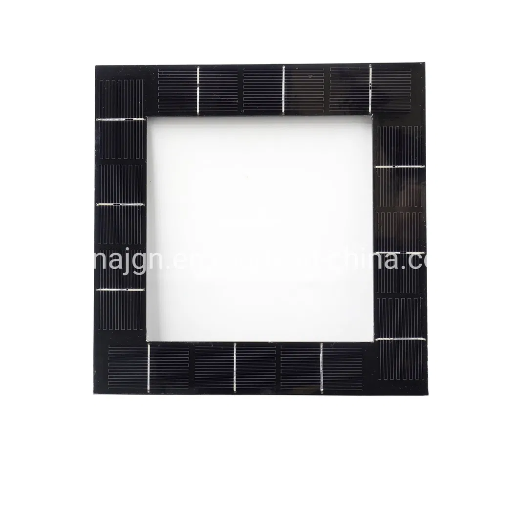 Detalle del panel solar pequeño PET de 0.3W
