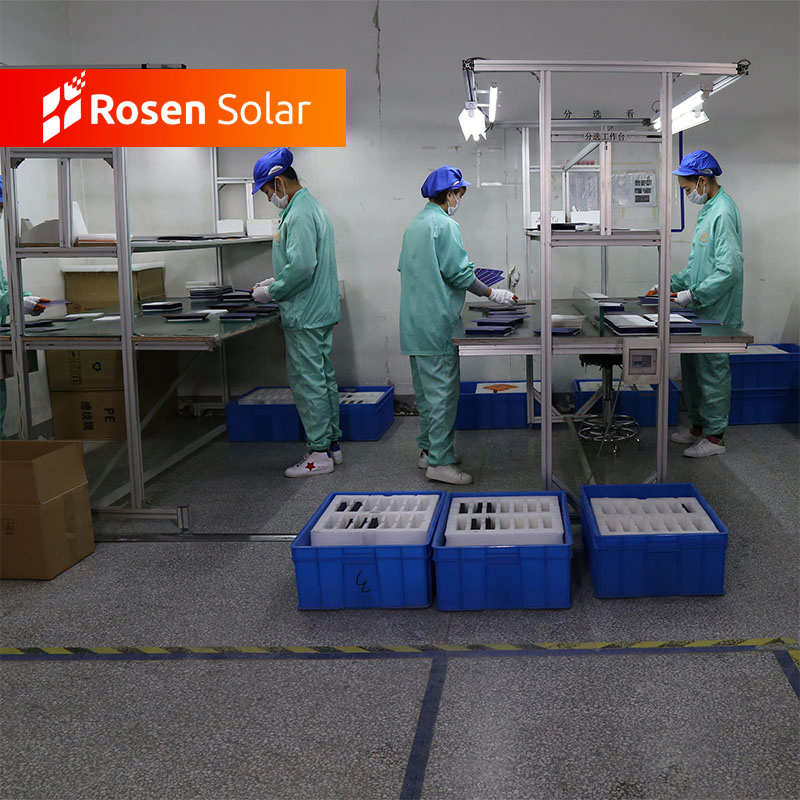 Panel Solar Residencial 5bb Negro Alemania 350W