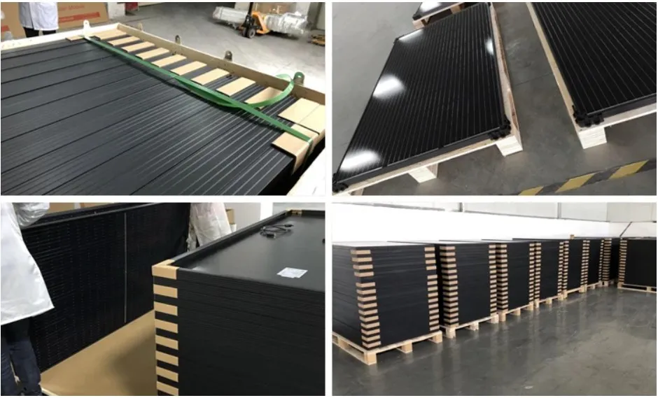 Proceso de Embalaje de Paneles Solares