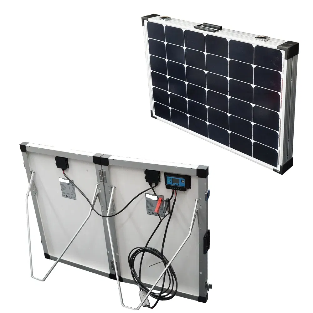 120W Panel Solar Mono Cristalino Plegable Módulo PV Sistema de Energía de Batería Original de Fábrica