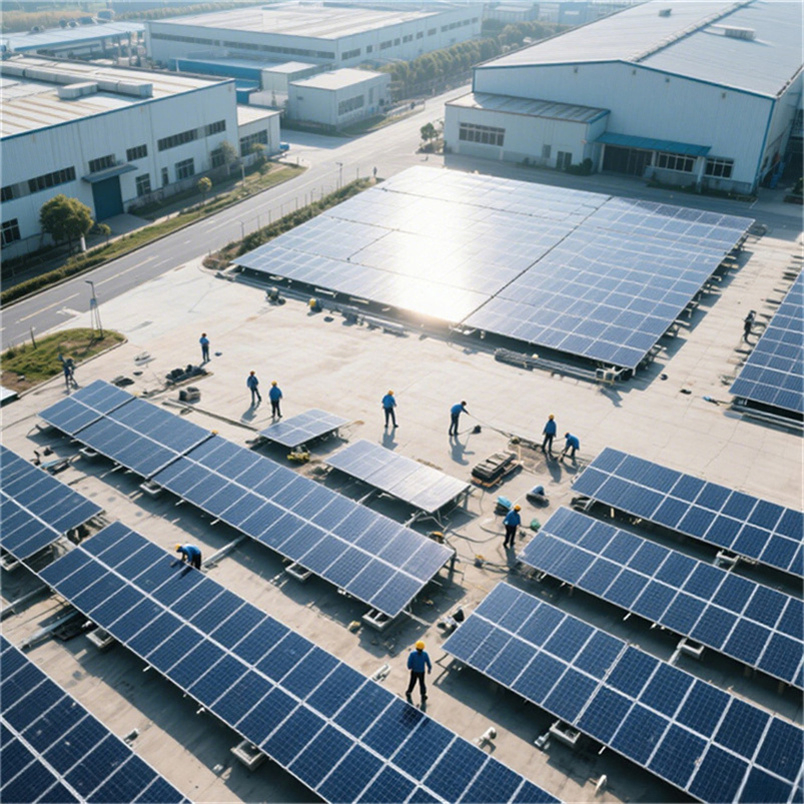 Sistema de Montaje en Tierra de Acero Galvanizado a Precio de Fábrica para Paneles Solares