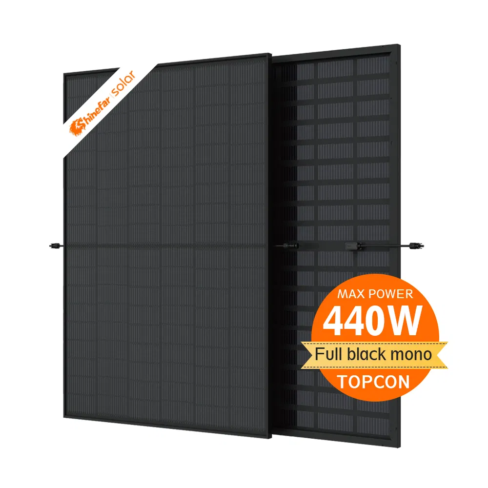 Mejor Calidad Shinefar Solar Doble Vidrio 440W 445W 450W 455W 460W Alta Eficiencia Sol Policristalino PV Paneles Solares de Potencia Precio Costo