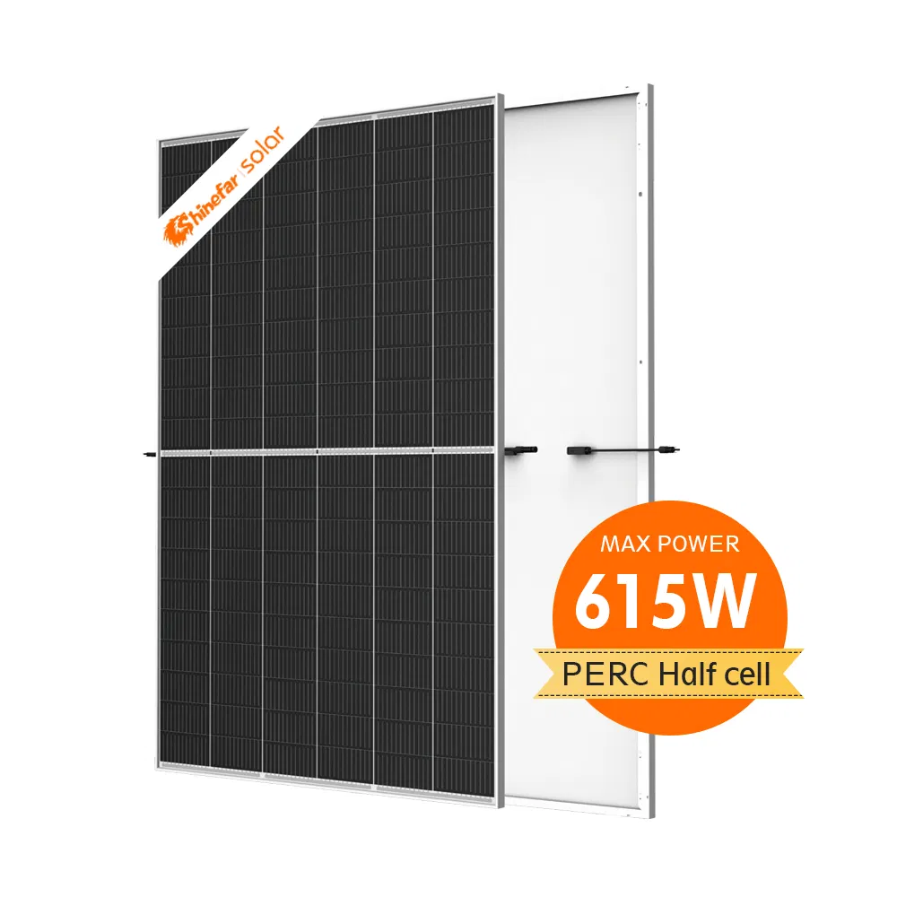 Panel Solar Mono N-Type 615W 120 Celdas fuera de la Red para Mercados de la UE