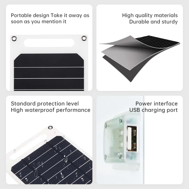 Panel Solar Flexible y Rollable 6