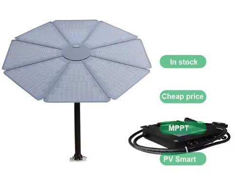 Venta Caliente 1000W Sistema de Energía Solar Fotovoltaica Solar para el Hogar Panel Solar en Forma de Flor fuera de la Red Solar Girasol