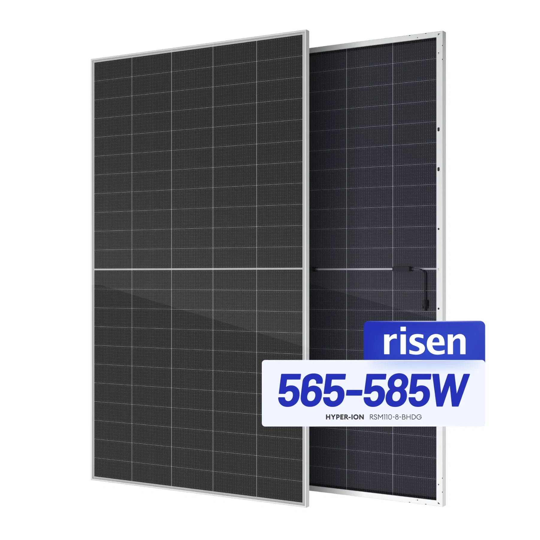 Panel Solar Tipo Ja N 600W 605W 610W Topcon 565W 585W Módulos Fotovoltaicos para Sistema Doméstico
