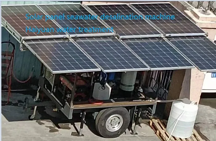 Desalación solar a gran escala