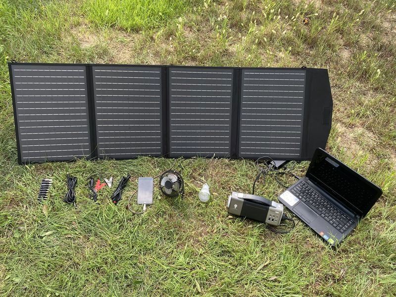 Panel Solar Mono Plegable y Portátil Shinefar 100W Envío Rápido