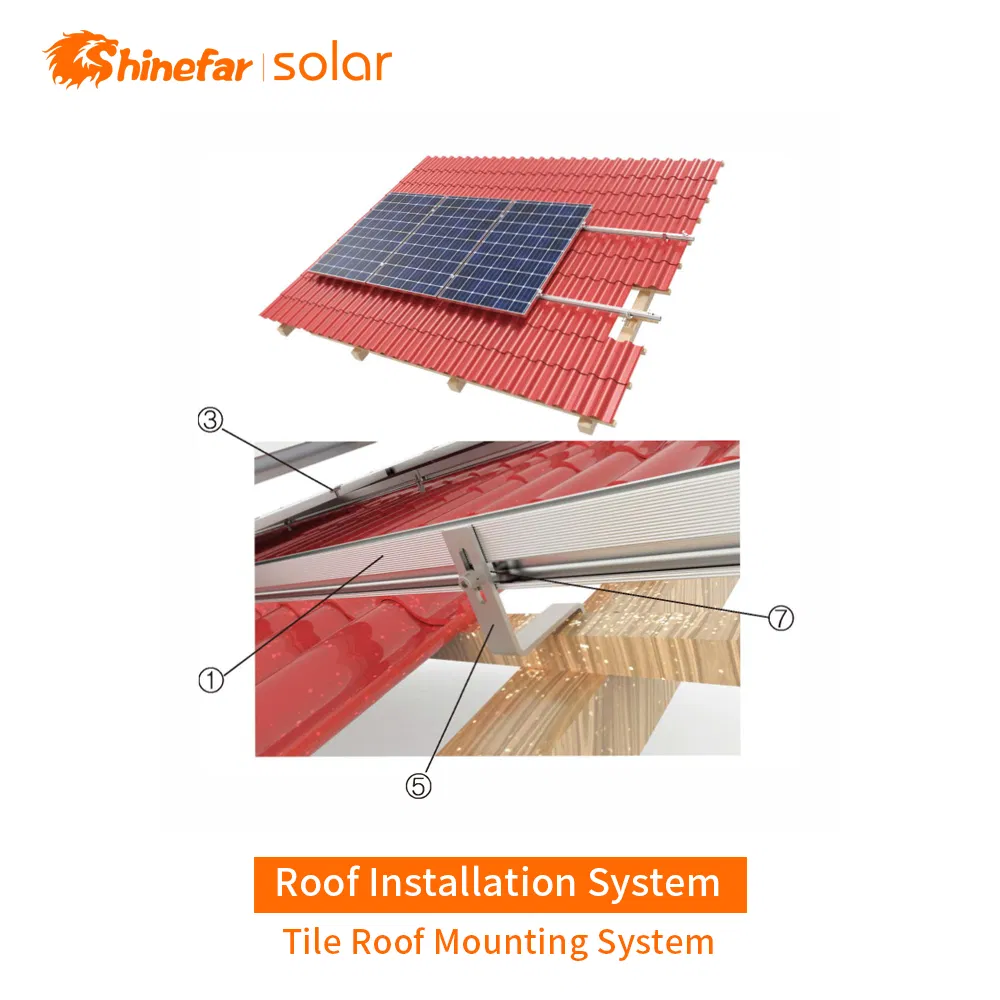 Soporte Solar para Techo de Tejas