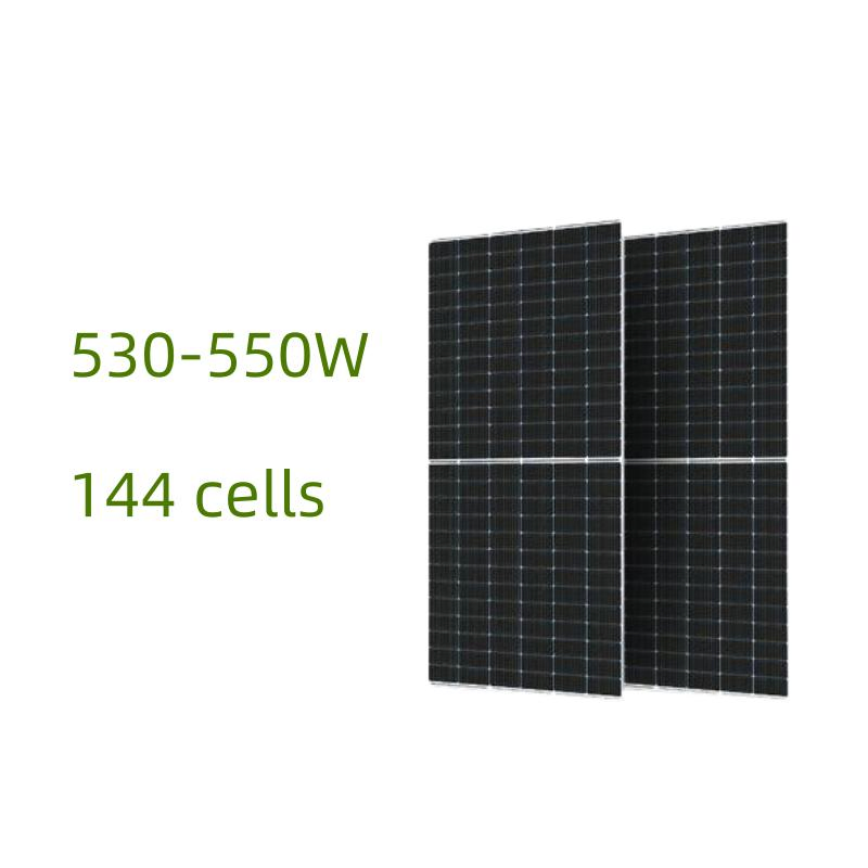 Vds Marca Alemana 530W 540W 550W Energía Solar Módulo PV Panel Solar Precio Panel Solar Monocristalino
