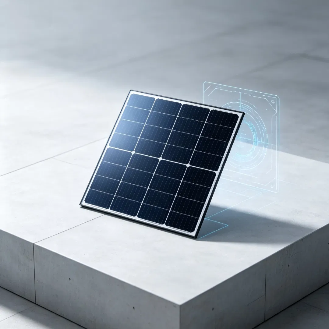 Panel solar fotovoltaico conectado a la red
