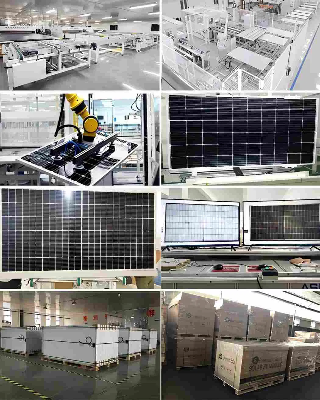 Embalaje y envío de Paneles Solares Flexibles