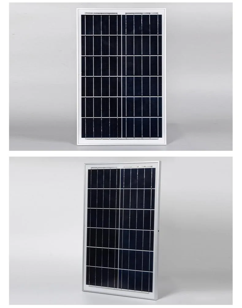 Detalle lateral panel solar
