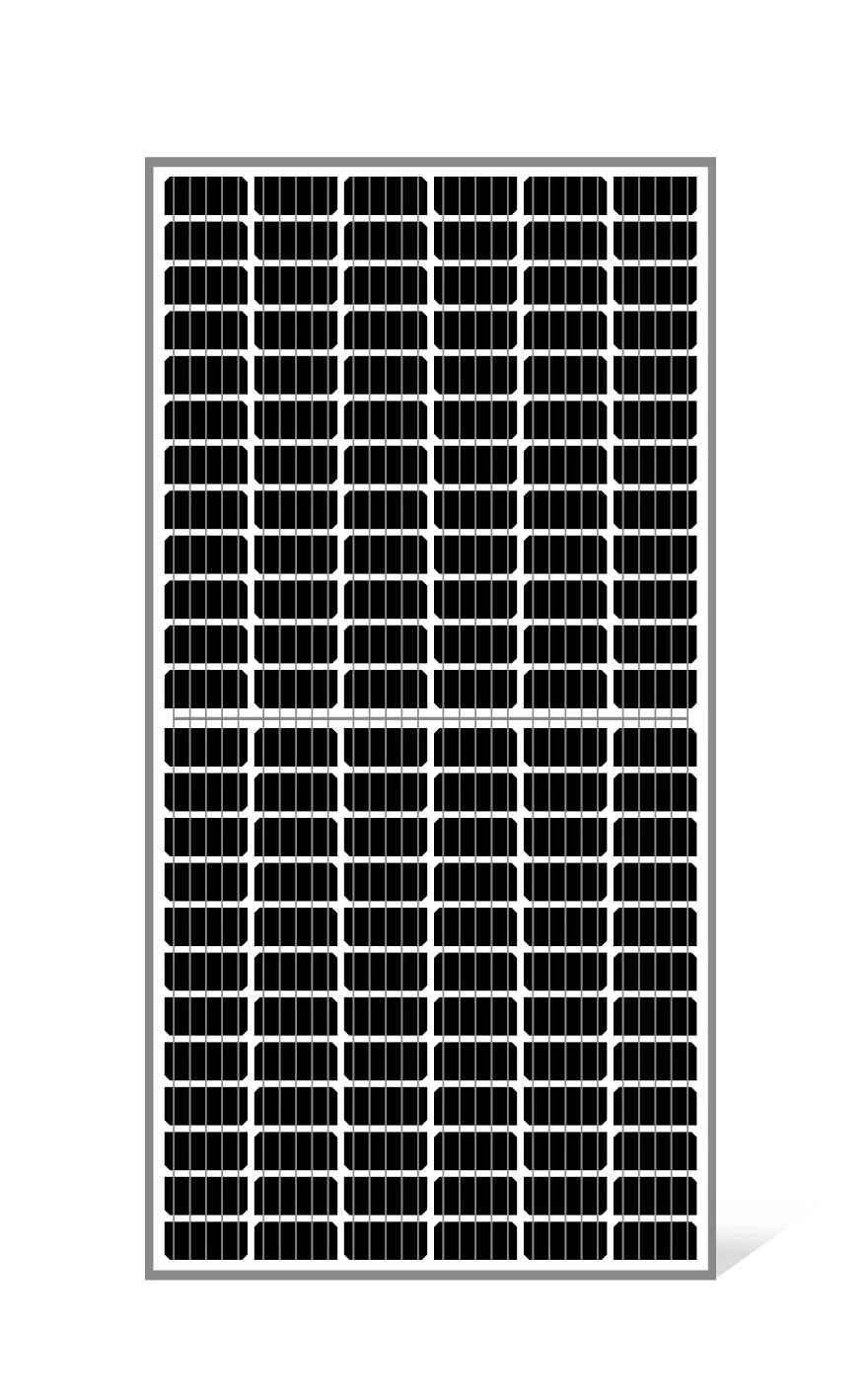 580W Panel Solar con 30-Year Garantía de Rendimiento Lineal, Totalmente Certificado para Proyectos Comerciales a Gran Escala