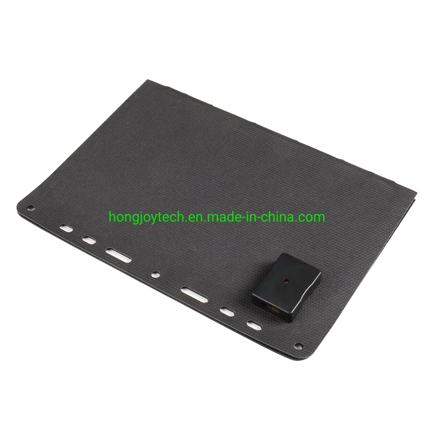 Tamaño de papel grande, energía potente, dispositivos móviles al aire libre 21W 28W panel solar plegable de PV de cristal único laminado para mascotas con controlador solar MPPT de salidas duales